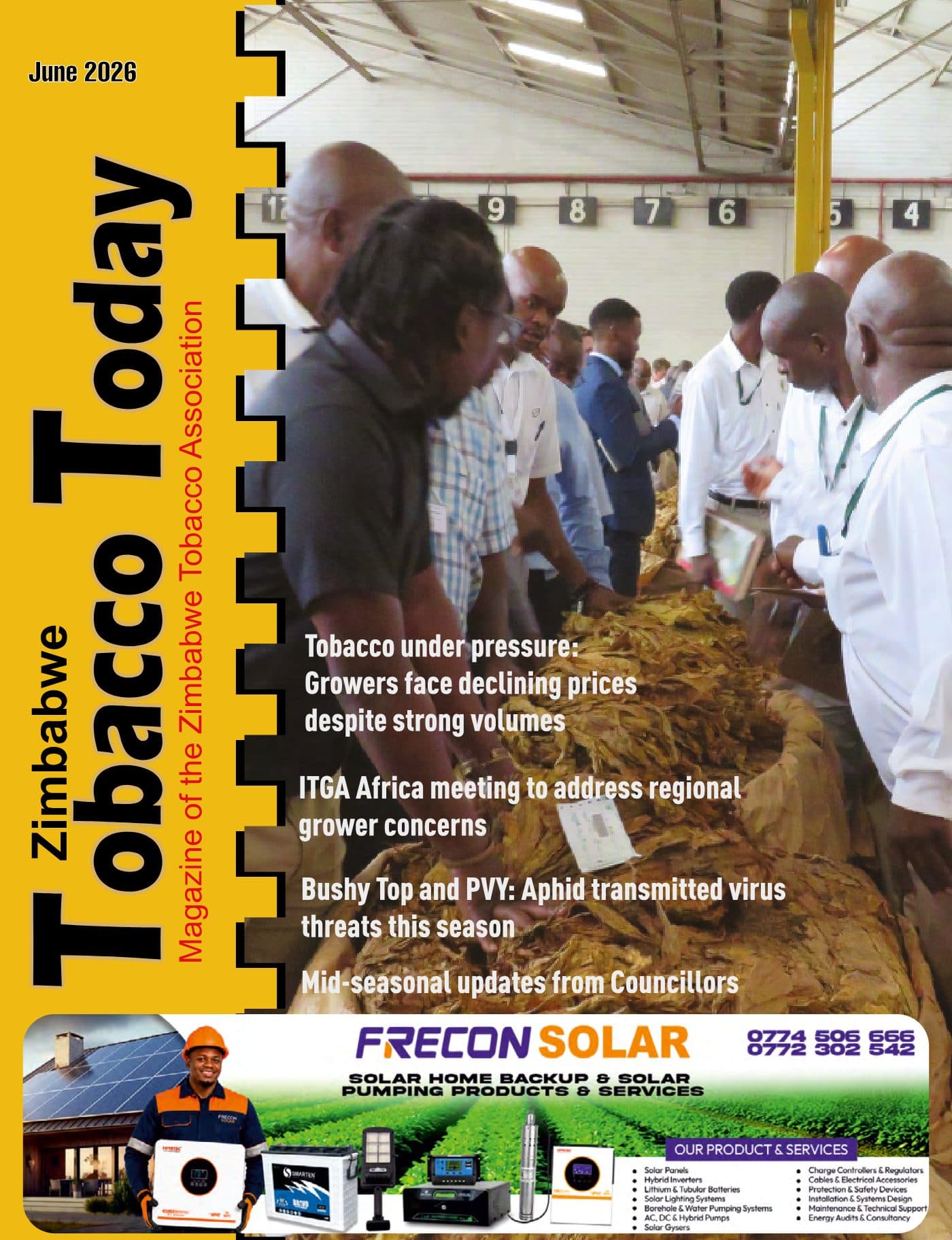Zimbabwe Tobacco Today cover